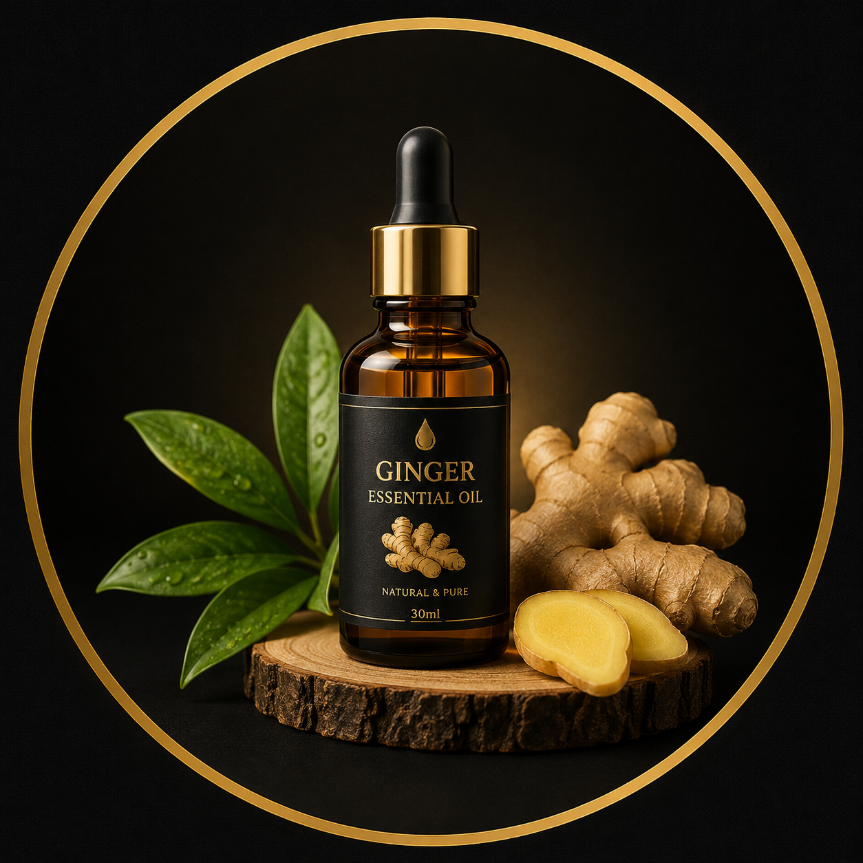 EELHOE Ginger Essential Oil – 30ml Plant Aroma Oil