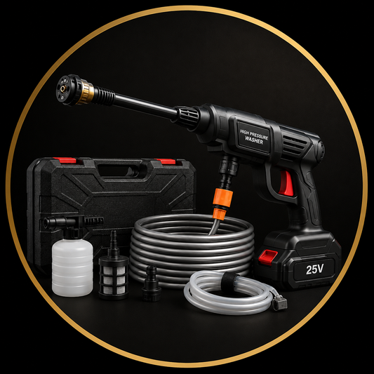 25V Cordless High Pressure Washer – Car, Home & Garden Clean
